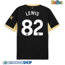 Maglie da calcio Manchester City Rico Lewis #82 Seconda Maglia 2026-27 Manica Corta